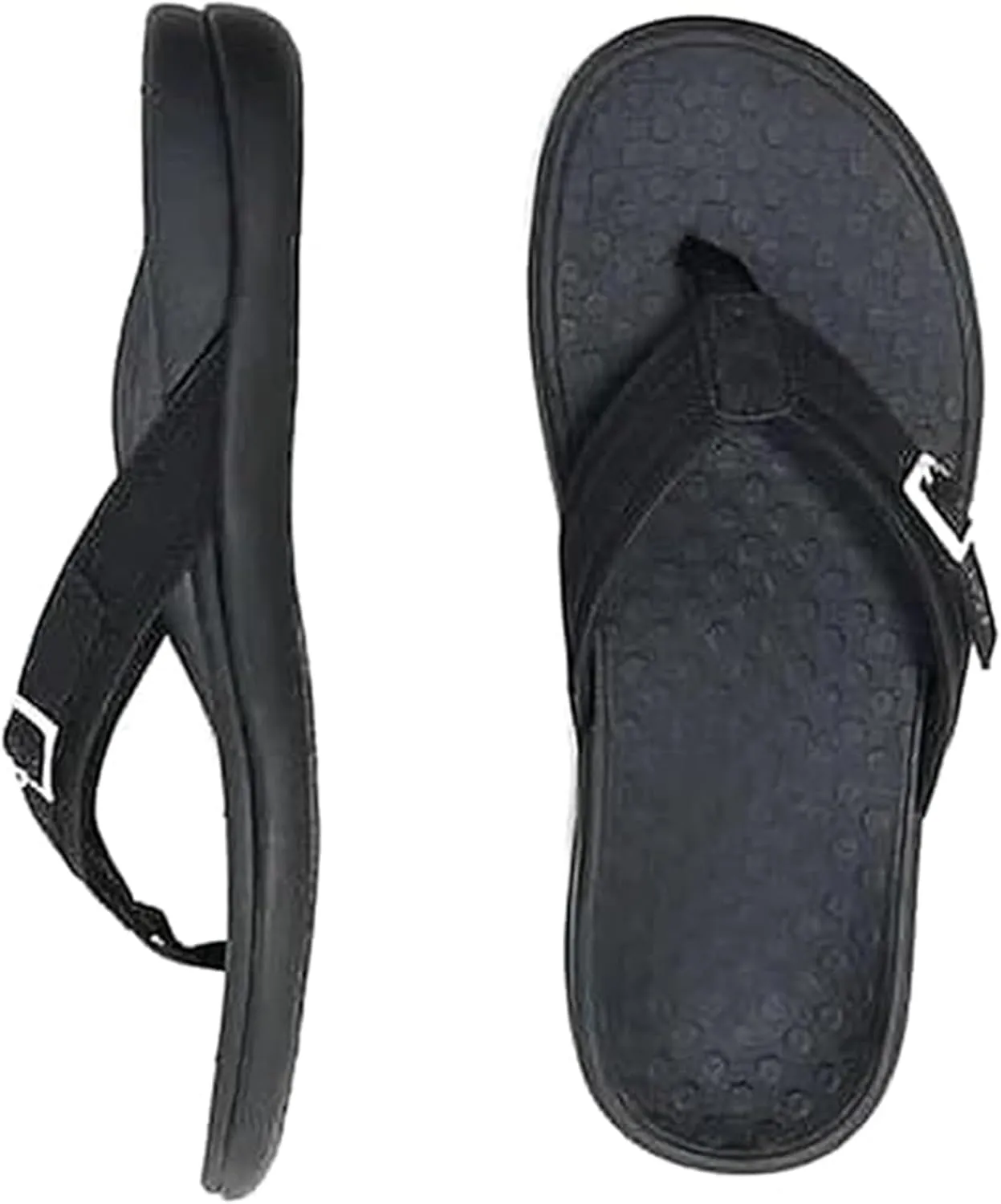 2024 womens summer flip flops, arch support comfort cushioned walking flip flops