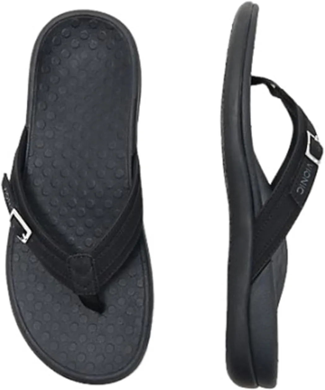 2024 womens summer flip flops, arch support comfort cushioned walking flip flops