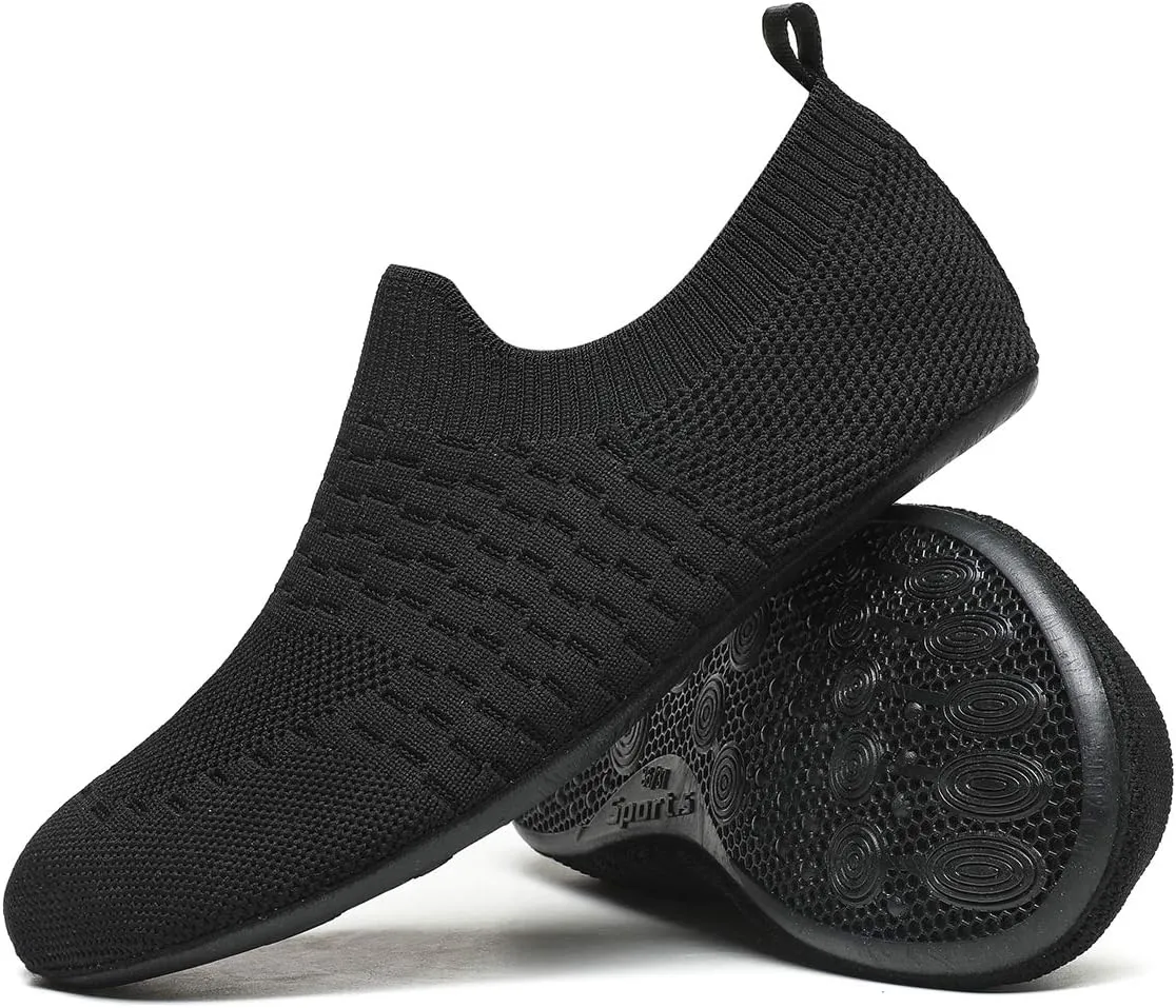 Adult Indoor House Slippers Socks Lightweight Non Slip Grip House Home Shoes for Women Men
