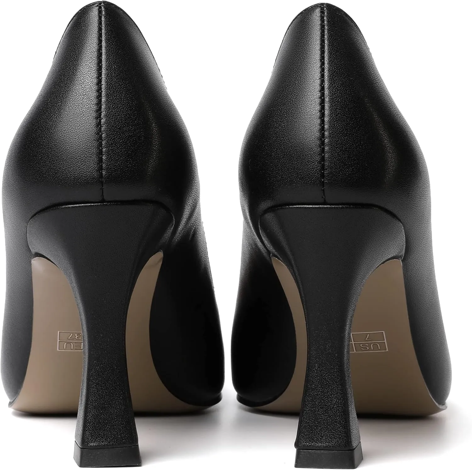 AMBELIGHT Womens Slip On Dress Pointed Toe Suede Wedding Stiletto High Heel Pumps Shoes 3.3 Inch
