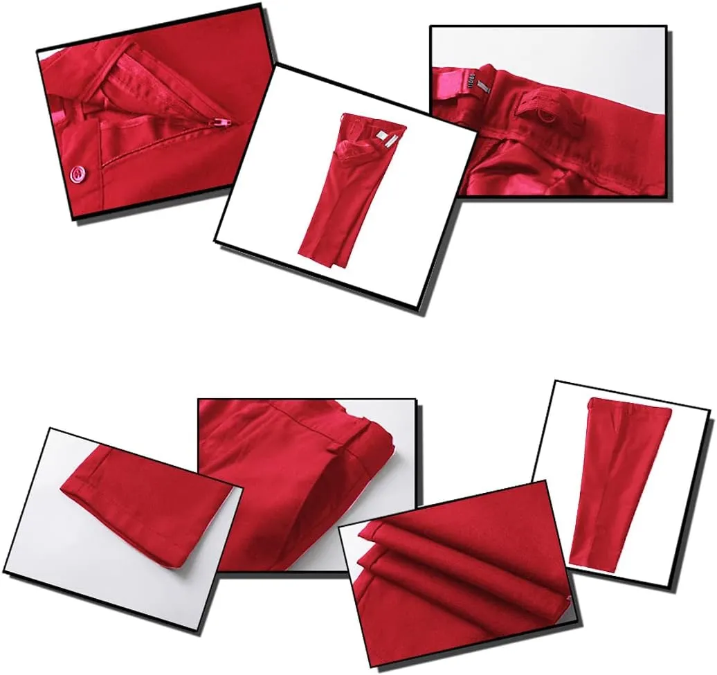Boys Formal 5 Piece Suit Vest Pants Set