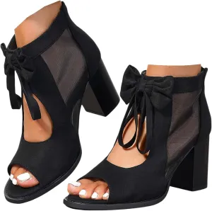 Chunky Heels For Women Wedding Block Heels Open Toe Ankle Strap Heeled Sandals Comfortable Party Dress Pumps Shoes