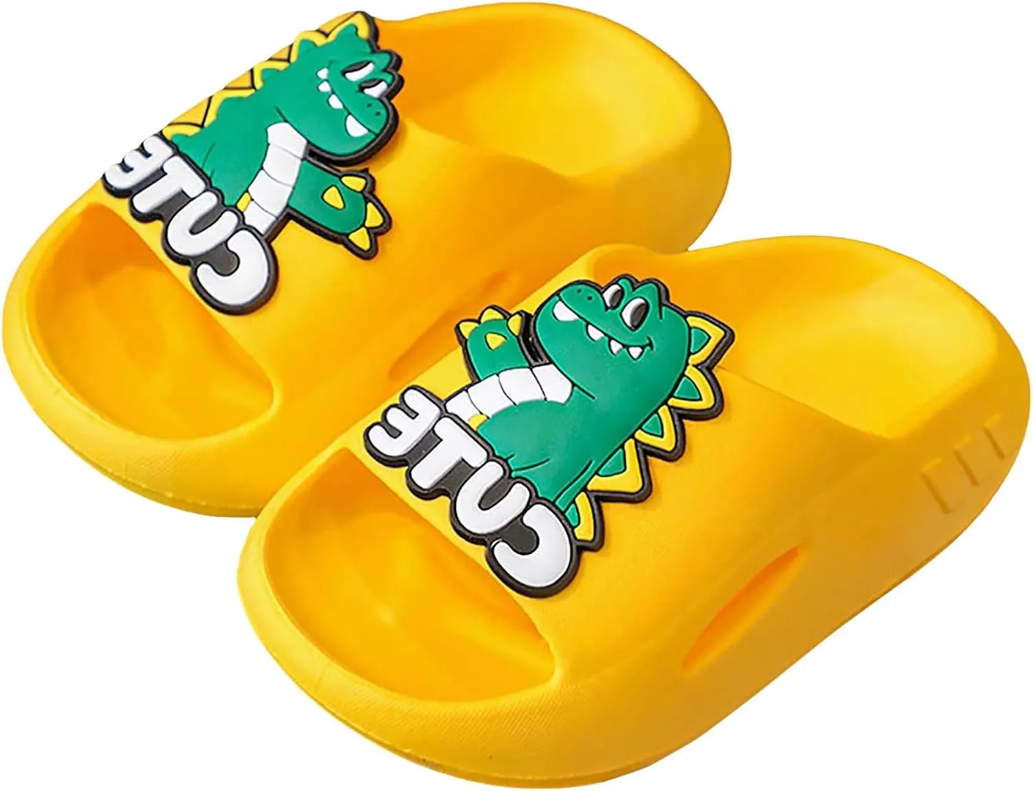 Classic Open Toe Flat Sandals Boys And Girls Slippers Comfortable Soft Sole Thick Bottom Non Slip Home Cute Cartoon Slippers
