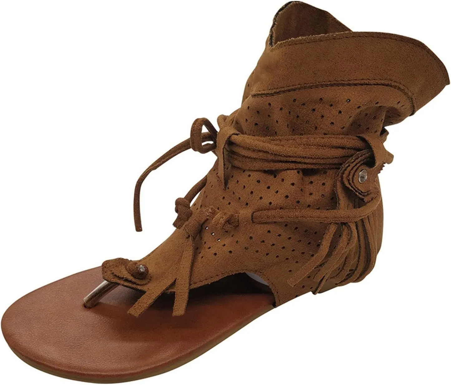 Comfortable Slip on Slide Sandals for Women Comfort Elastic Strap Flat Sandal Comfortable Walking Flat Sandals