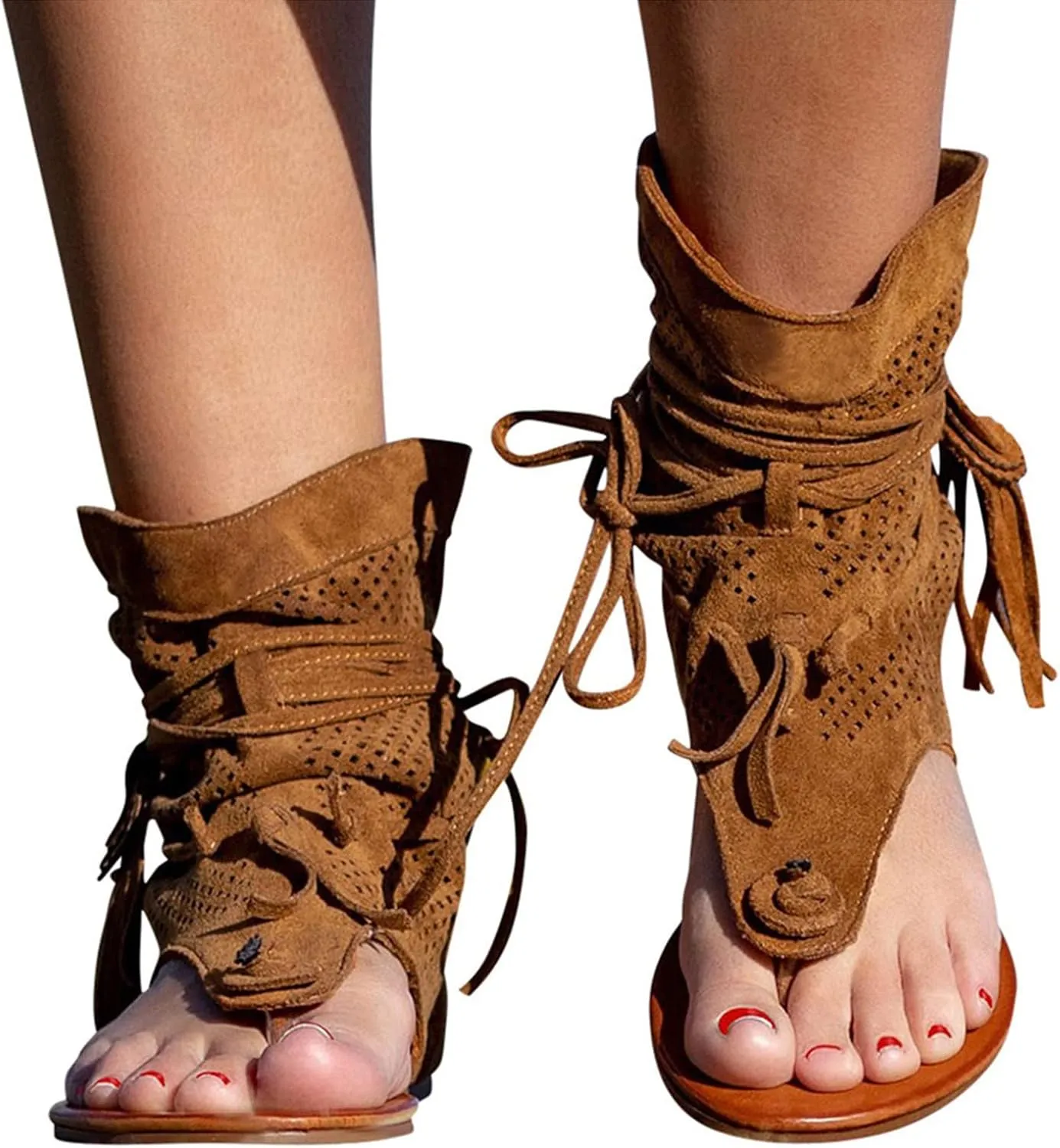 Comfortable Slip on Slide Sandals for Women Comfort Elastic Strap Flat Sandal Comfortable Walking Flat Sandals