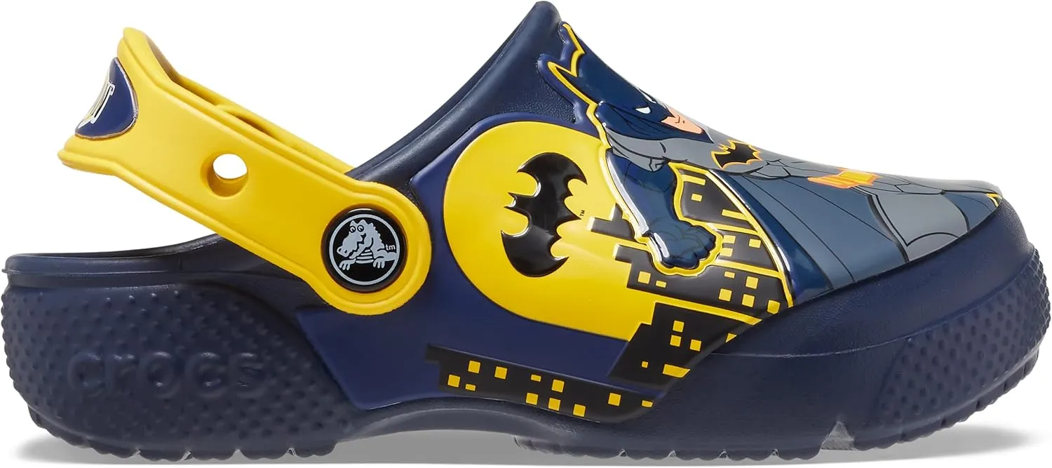Crocs Kids' Batman Clogs, Girls and Boys Shoes