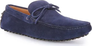 Cruz Men's Suede Leather Slip On Driving Shoes, Timeless Comfort and Grip