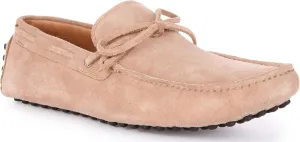 Cruz Men's Suede Leather Slip On Driving Shoes, Timeless Comfort and Grip