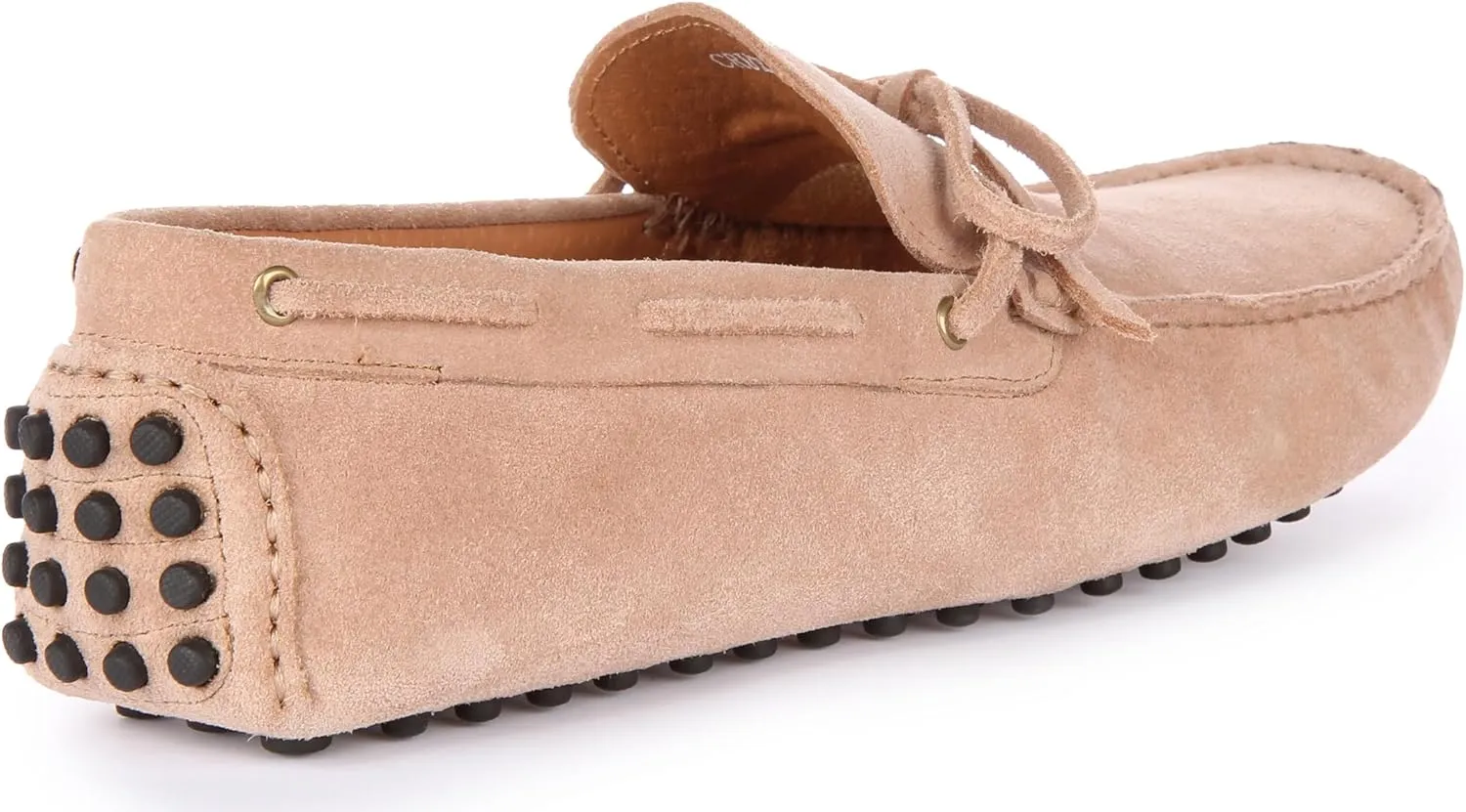 Cruz Men's Suede Leather Slip On Driving Shoes, Timeless Comfort and Grip