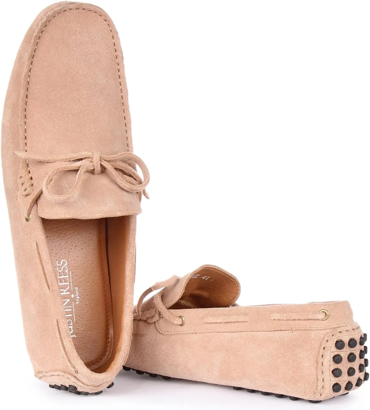 Cruz Men's Suede Leather Slip On Driving Shoes, Timeless Comfort and Grip