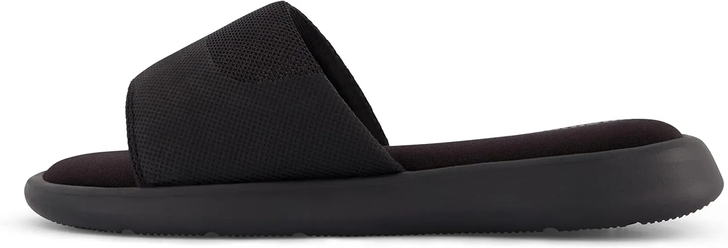 CUSHIONAIRE Women's Eva Memory Foam slide Sandal with  Comfort