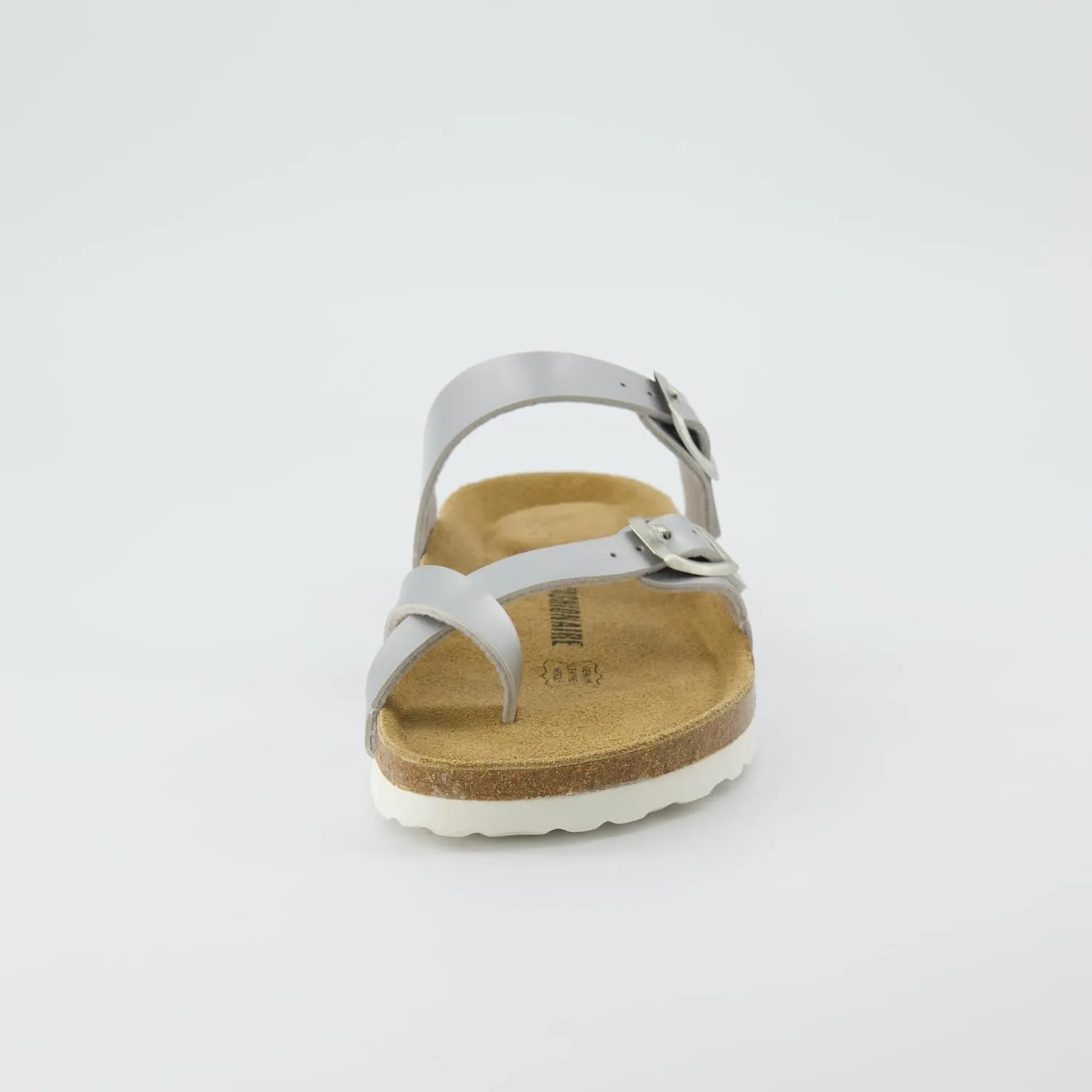 CUSHIONAIRE Women's Luna Cork Footbed Sandal With  Comfort