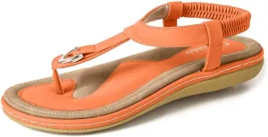 Deals Women's Comfy Sandals, Comfort Slip On Summer's Sandals