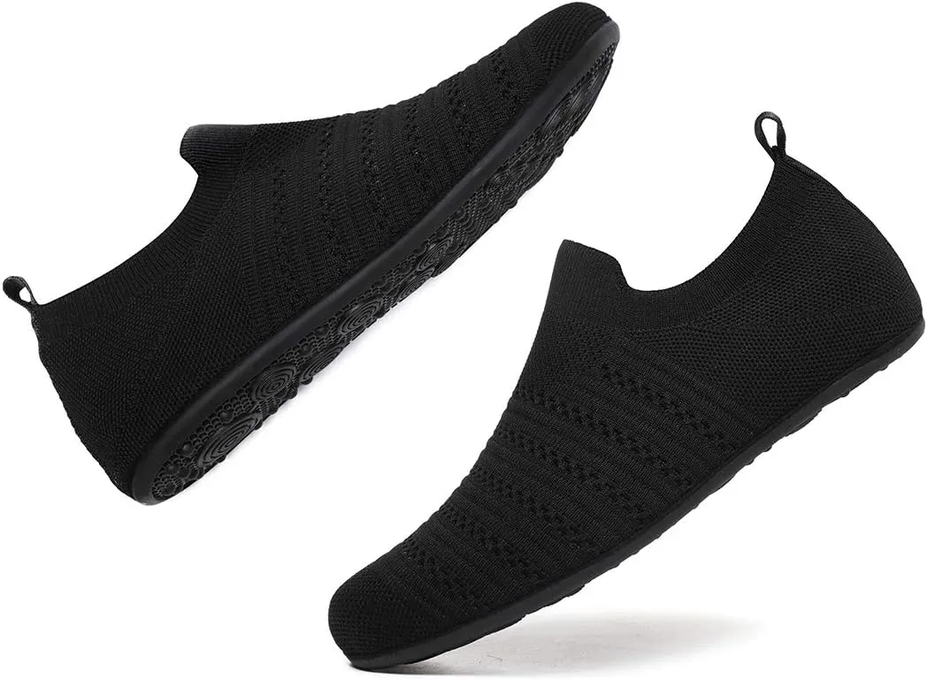 ditont Non-Slip Indoor House Slippers Lightweight Comfortable Grip House Home Shoes for Men Women