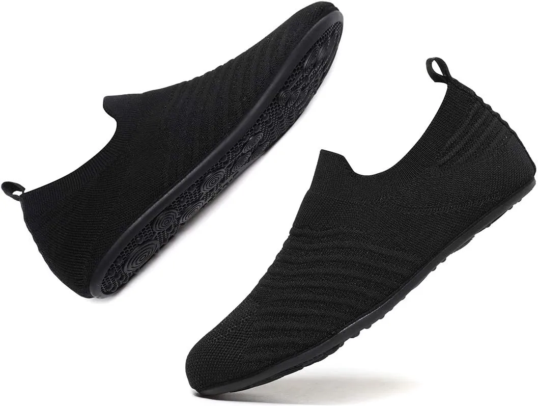 ditont Non-Slip Indoor House Slippers Lightweight Comfortable Grip House Home Shoes for Men Women