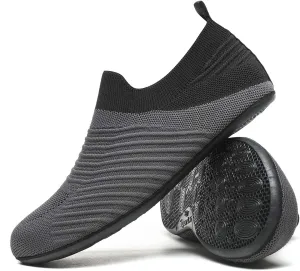 ditont Non-Slip Indoor House Slippers Lightweight Comfortable Grip House Home Shoes for Men Women