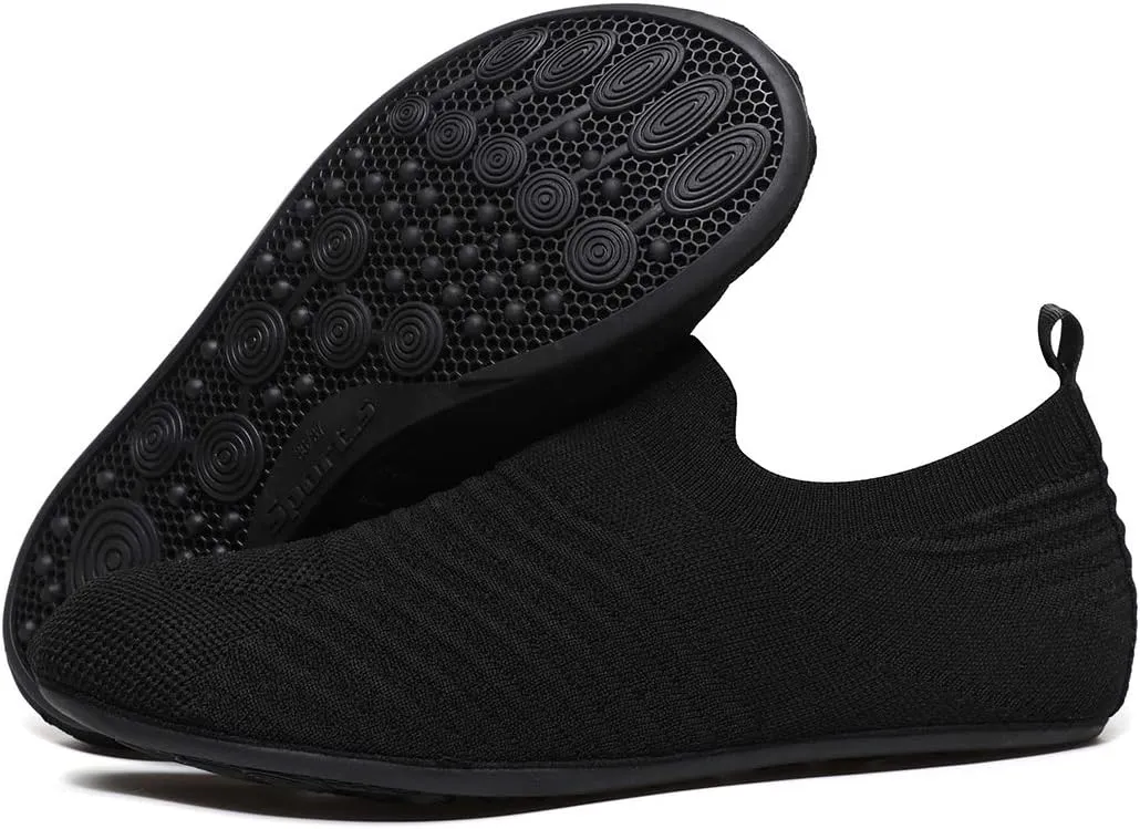 ditont Non-Slip Indoor House Slippers Lightweight Comfortable Grip House Home Shoes for Men Women