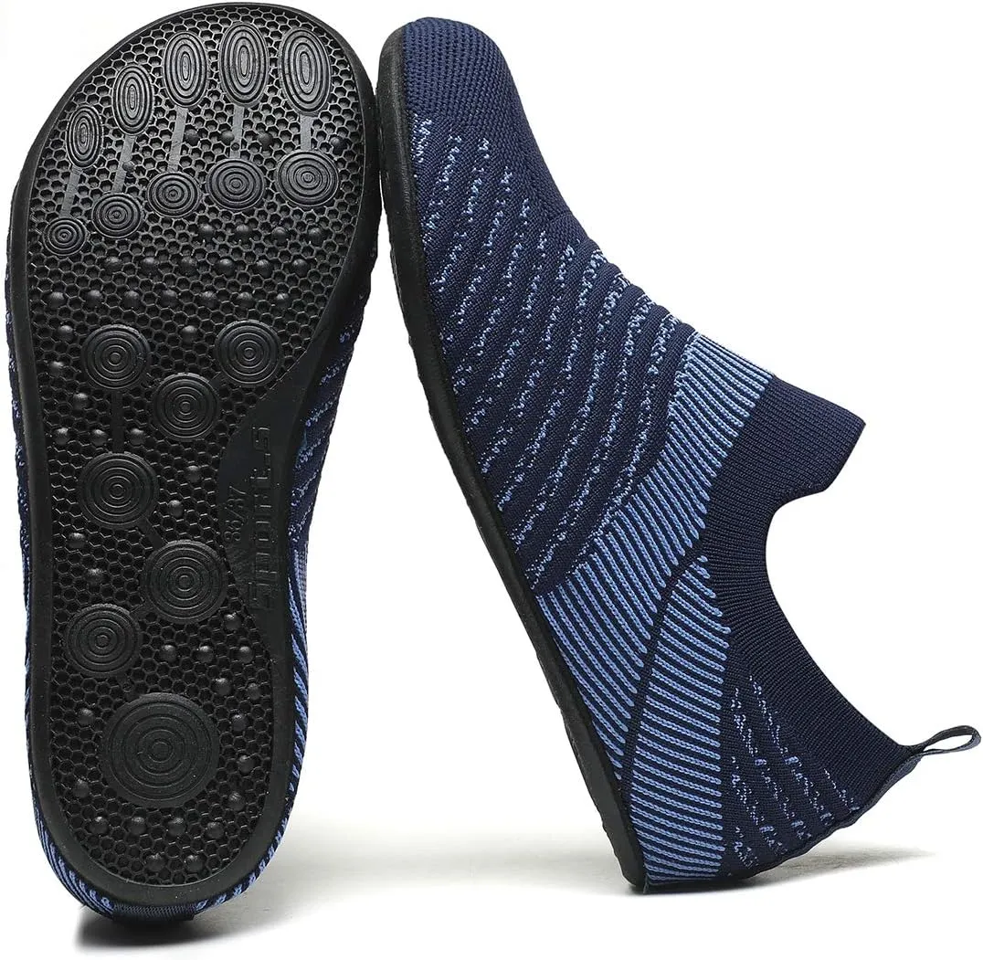 ditont Non-Slip Indoor House Slippers Lightweight Comfortable Grip House Home Shoes for Men Women