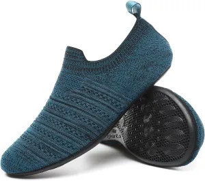 ditont Non-Slip Indoor House Slippers Lightweight Comfortable Grip House Home Shoes for Men Women