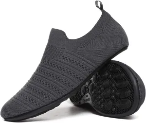 ditont Non-Slip Indoor House Slippers Lightweight Comfortable Grip House Home Shoes for Men Women