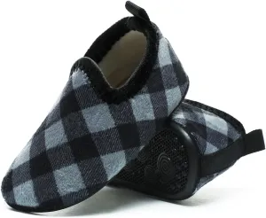 ditont Toddler Slippers Non-Slip Lightweight Comfortable Kids Indoor Grip House Home Shoes for Boys Girl
