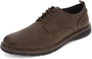 Dockers Men's Easedale Oxford, Dark Brown, 11