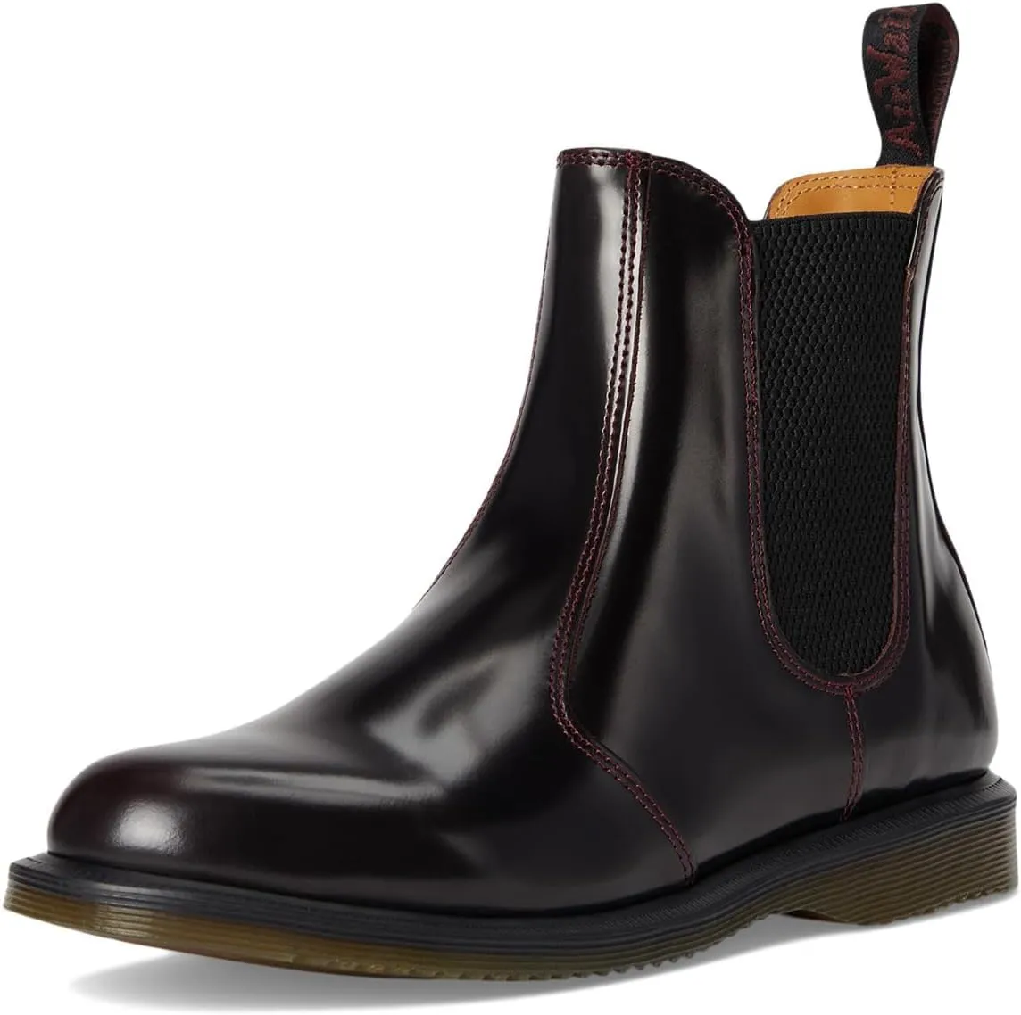 Dr. Martens Women's Flora Leather Chelsea Boots Fashion