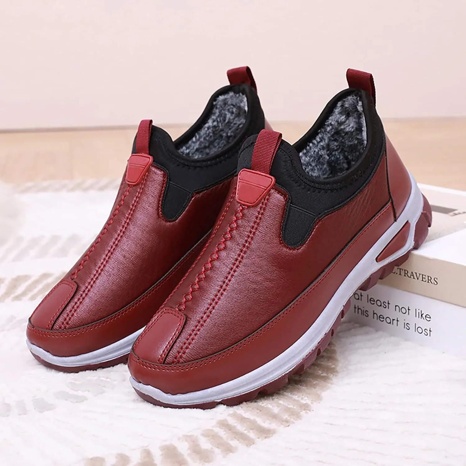 Dress Shoes for Women Sneakers for Men Loafers for Women Lightweight Cute Round Toe Christmas Tennis Shoes for Men Comfort Cute Casual Slip On Lightweight