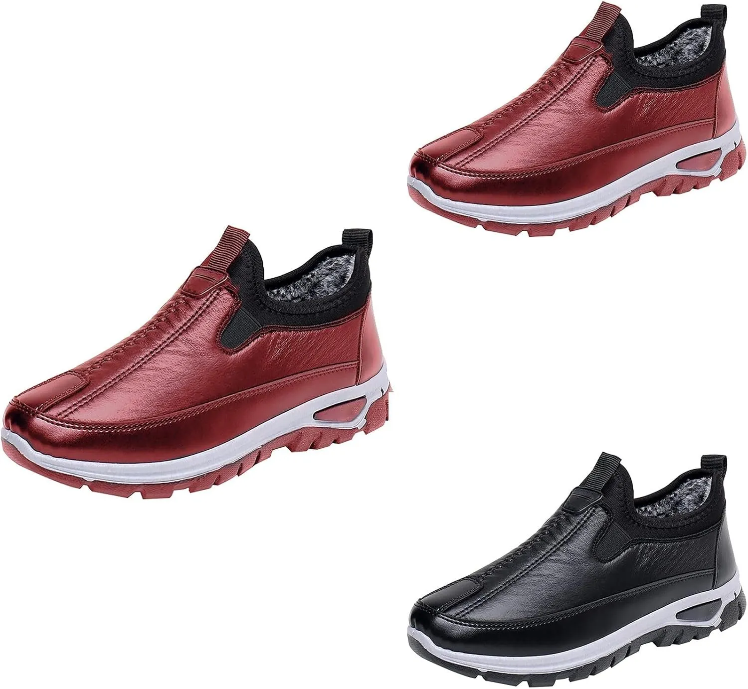 Dress Shoes for Women Sneakers for Men Loafers for Women Lightweight Cute Round Toe Christmas Tennis Shoes for Men Comfort Cute Casual Slip On Lightweight