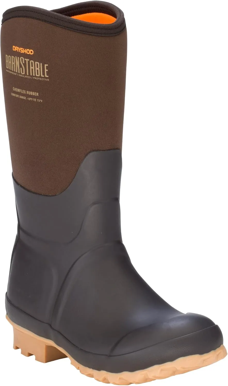 Dryshod Barnstable Mid Farm Boot - Women's, Gum Brown/Peanut