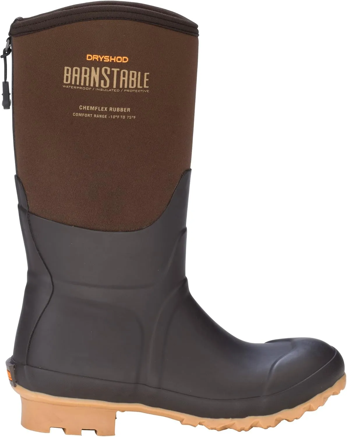 Dryshod Barnstable Mid Farm Boot - Women's, Gum Brown/Peanut