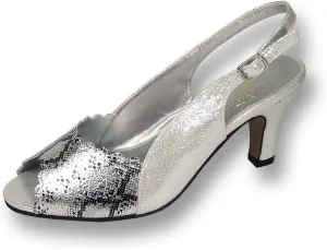 Floral Corina Women's Wide Width Two Tone Formal Dress Shoes