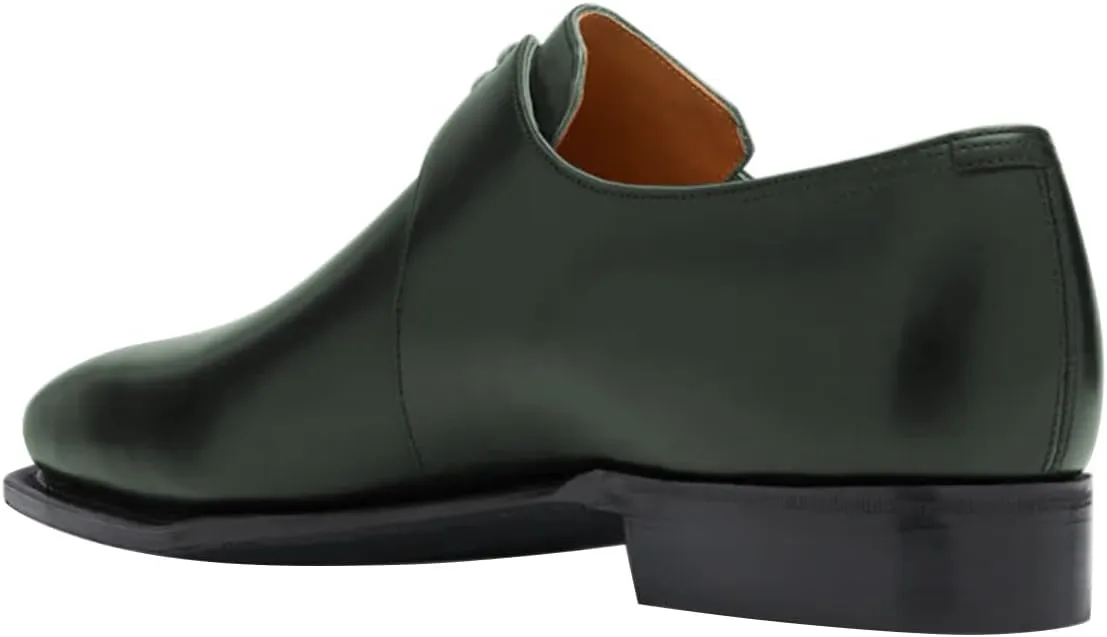 FSJ Men's Lace Up Formal Modern Oxford Dress Shoes Wing Tips Square Toe Casual Business Formal Shoes Size 4-16 US