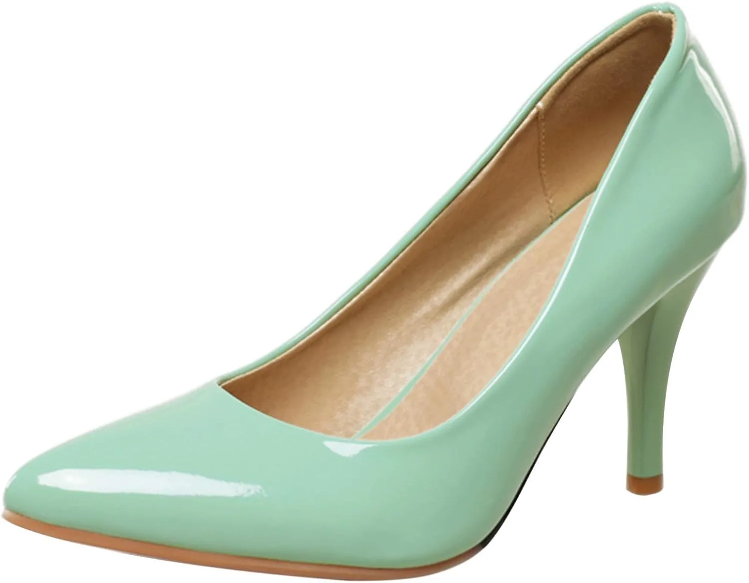 Gicoiz Footwear Womens Basic Stiletto Heel Pumps Formal Dress