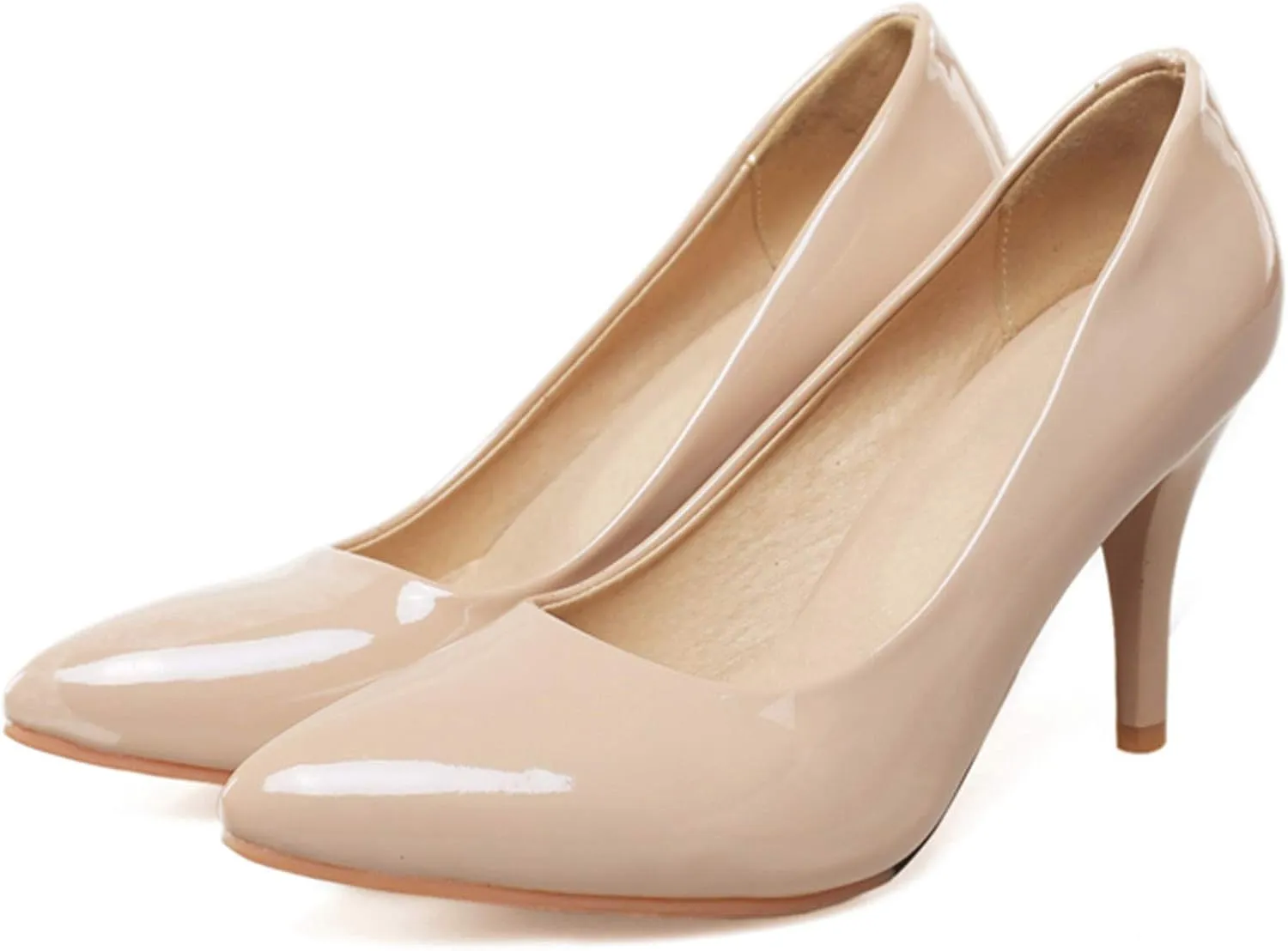 Gicoiz Footwear Womens Basic Stiletto Heel Pumps Formal Dress