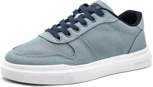 HOBIBEAR Men's Canvas Shoes Classic Low Top Sneakers Casual Walking Shoes