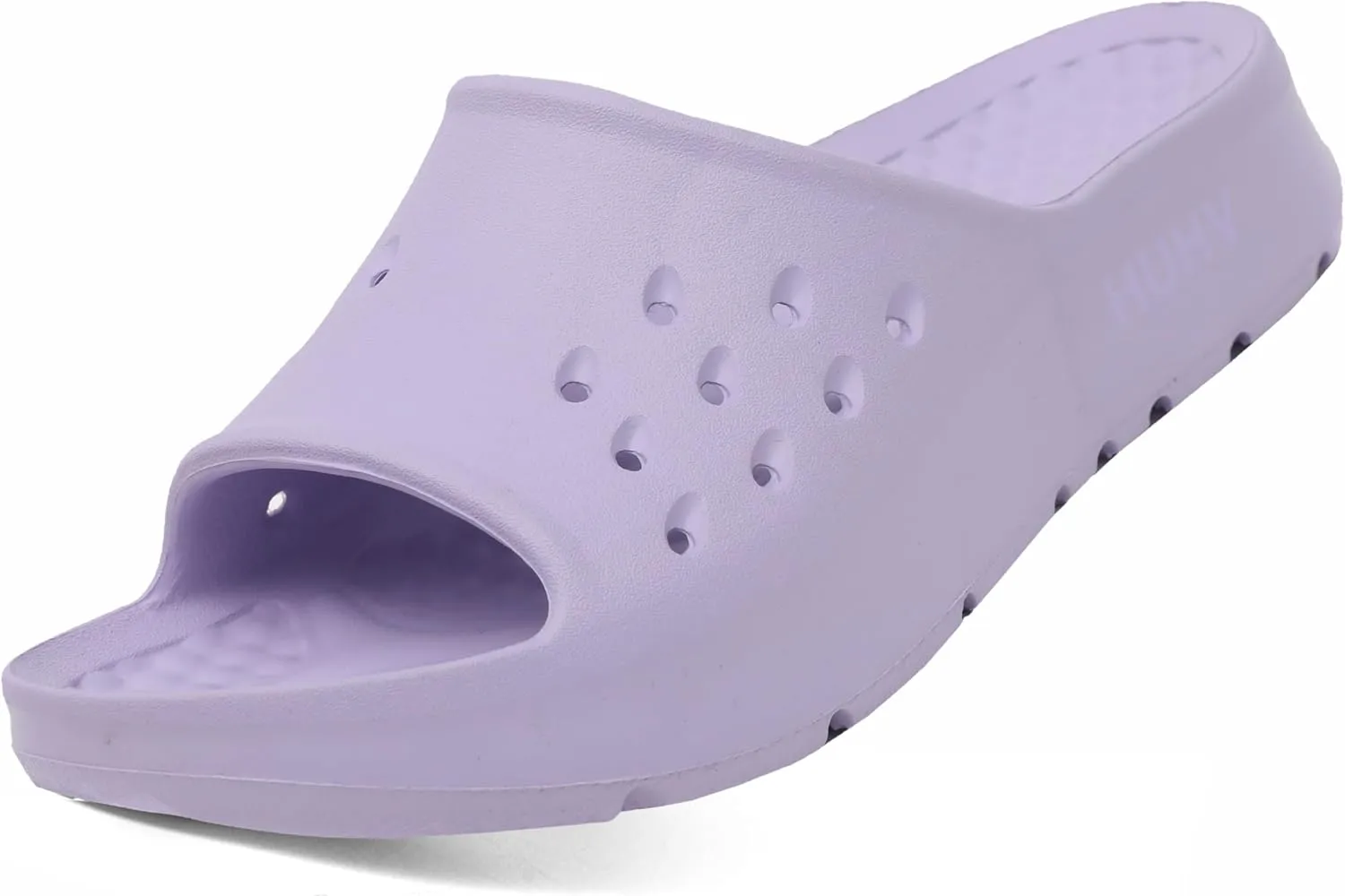 HUHV Women's MAX Cushion Arch Pod Tech Recovery comfort Slide Sandal with Comfort Orthotic Arch Support and our Proprietary HEALIUM Foam Technology