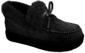 Ladmiple Boots For Women Ankle Booties Winter Snow Boots Slip on Fur Lined Cold Weather Warm Comfortable Loafers Shoes 2024