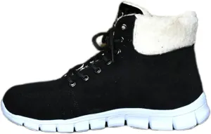 Ladmiple Snow Boots For Women Slip On Winter Warm Ankle Booties Outdoor Fur Lined Comfortable Fashion Casual Walking Shoes