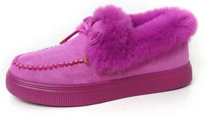 Ladmiple Winter Boots For Women 2024 Fashion Warm Fur Lined Snow Boots Outdoor Short Ankle Booties Slip On Loafers Shoes