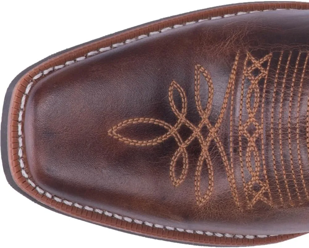 Laredo Mens Breakout Square Toe Casual Boots Mid Calf - Brown