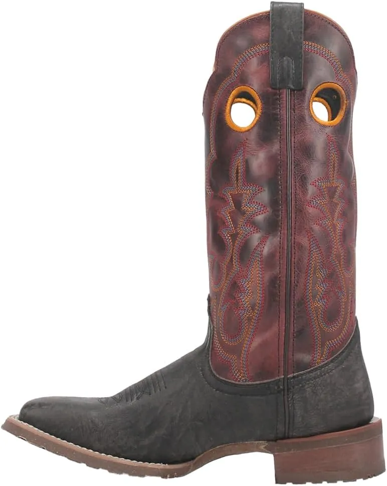 Laredo Mens Isaac Square Toe Casual Boots Mid Calf - Black, Brown