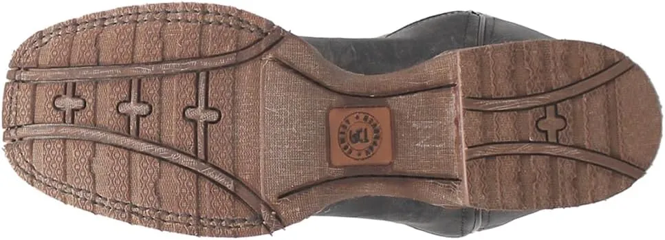 Laredo Mens Isaac Square Toe Casual Boots Mid Calf - Black, Brown