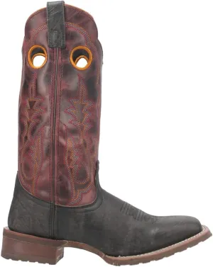 Laredo Mens Isaac Square Toe Casual Boots Mid Calf - Black, Brown