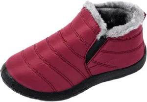 Lausiuoe Snow Boots For Women Waterproof Insulated Non Slip Winter Warm Lining Comfortable Ankle Booties Walking Shoes