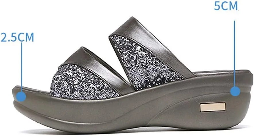 Low Wedge Sandals for Women Dressy Summer Women Shoes Size 12 Wide Width Sandals Wedges Off White Wedge Sandals for Women Low Heel Womens Orthopedic Sandals with Arch Support Wide Width Sandals Women