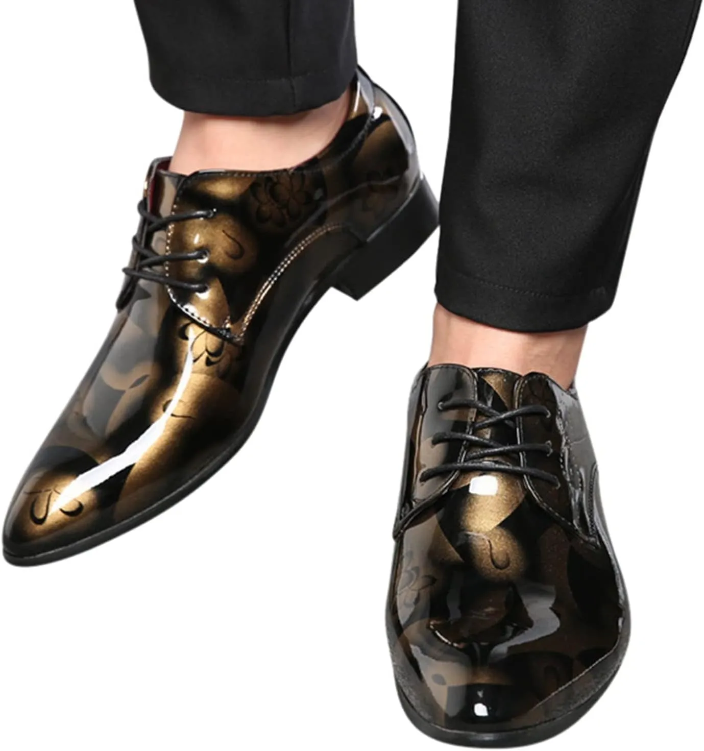 Men's Casual Dress Mesh Sneakers Oxfords for Men Business Formal Fashion Formal Sneakers
