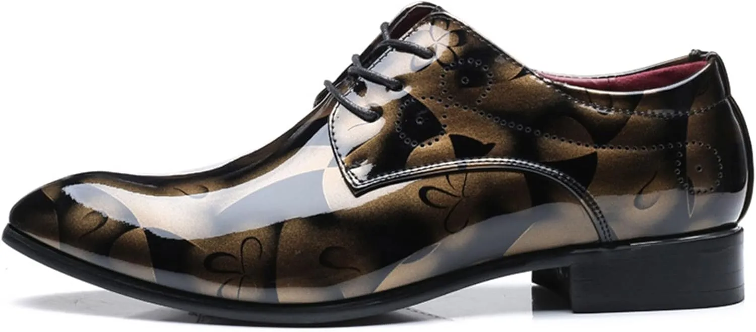 Men's Casual Dress Mesh Sneakers Oxfords for Men Business Formal Fashion Formal Sneakers