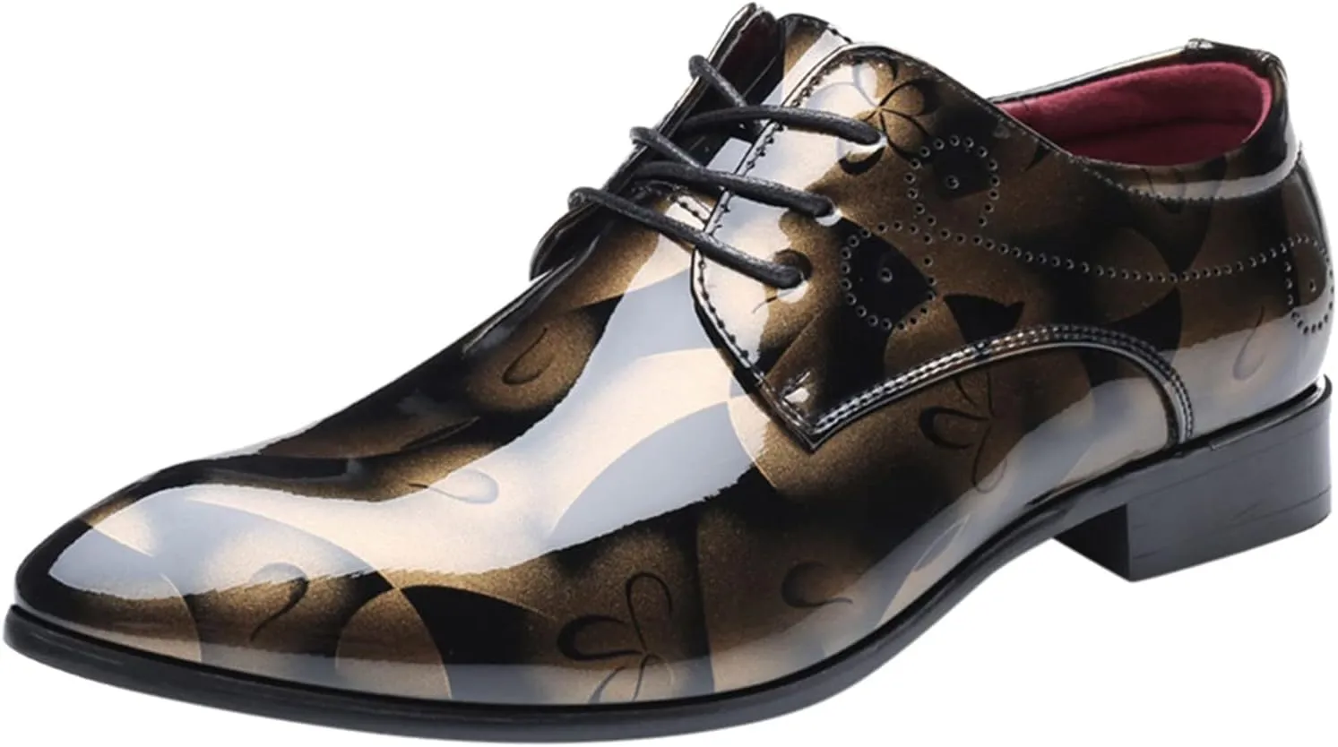 Men's Casual Dress Mesh Sneakers Oxfords for Men Business Formal Fashion Formal Sneakers