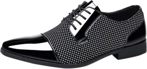 Men's Casual Dress Oxford Shoes for Men Business Formal Fashion Formal Sneakers
